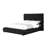 Goy Bed, Low Profile, Button Tufted,  Velvet Upholstery-114018895-114018897