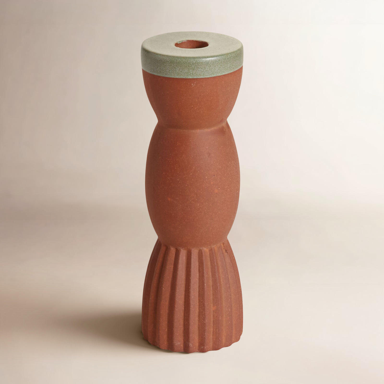 8'' H Ceramic Tabletop Candlestick