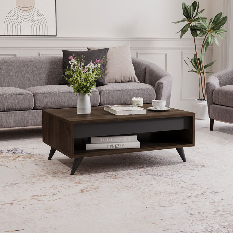 Table basse, Noyer