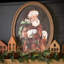 Block House Figure Set Of 6, Christmas Décor; Multicolored