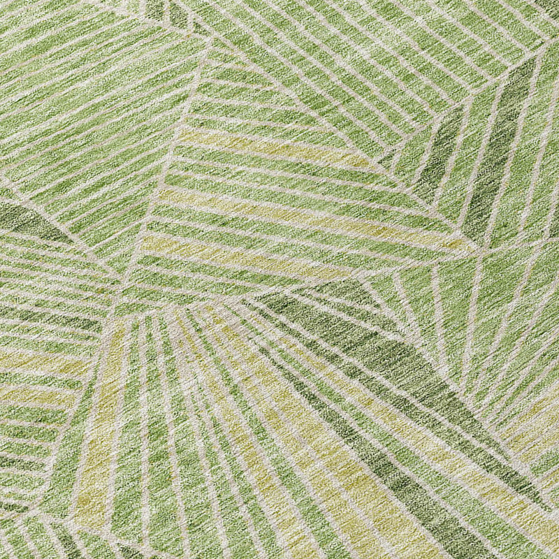 Colier Flatweave Abstract Indoor / Outdoor Rug, Rectangle 1'8" x 2'6"