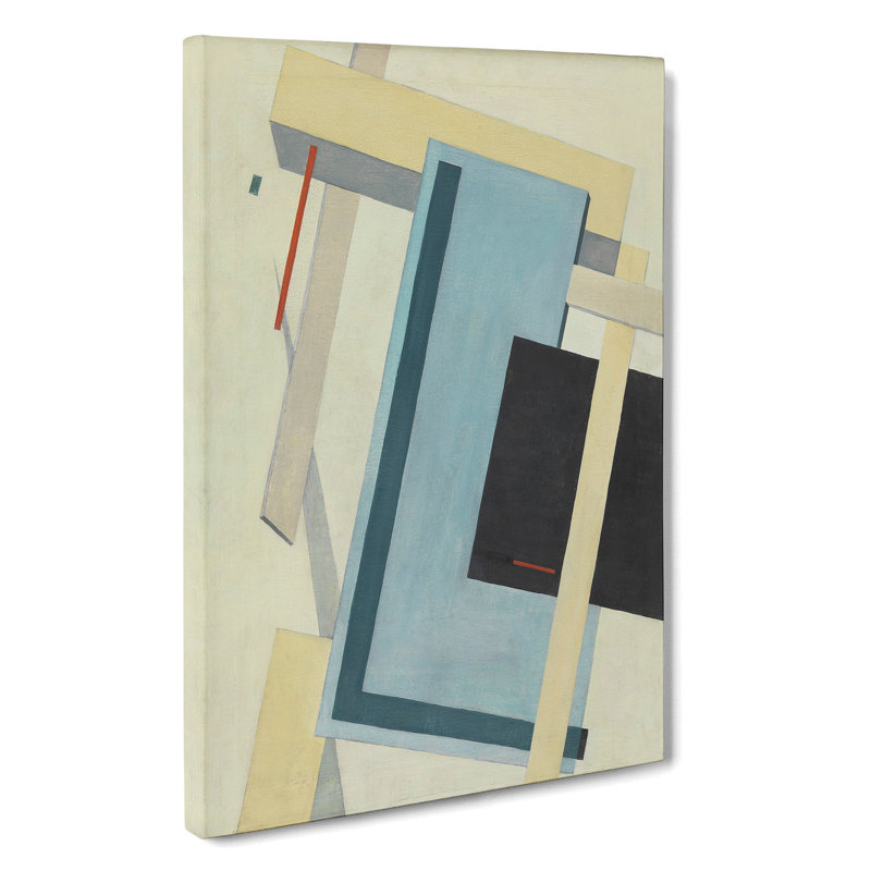 Proun 4B by El Lissitzky - Wrapped Canvas Painting, 50cm H x 35cm W x 3cm D