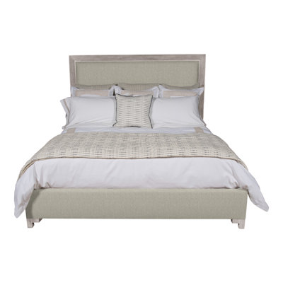 Louise/Lawrence King Upholstered Low Profile Panel Bed