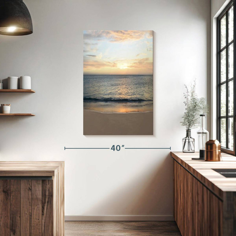 Gillard Calm Seas Horizon, 39" H x 26" W