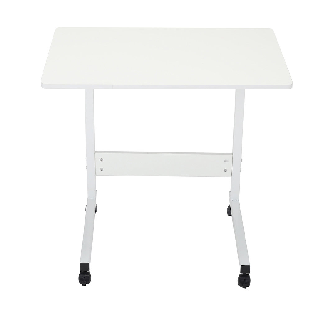 Height Adjustable Computer Table Standing Desk with Wheels