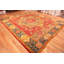 Geometric Antique Turkish Oushak Rug