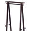 Étagère à vêtements en bois de 59 po de hauteur, capacité de 75 lb, 3 tablettes, support de fixation requis,