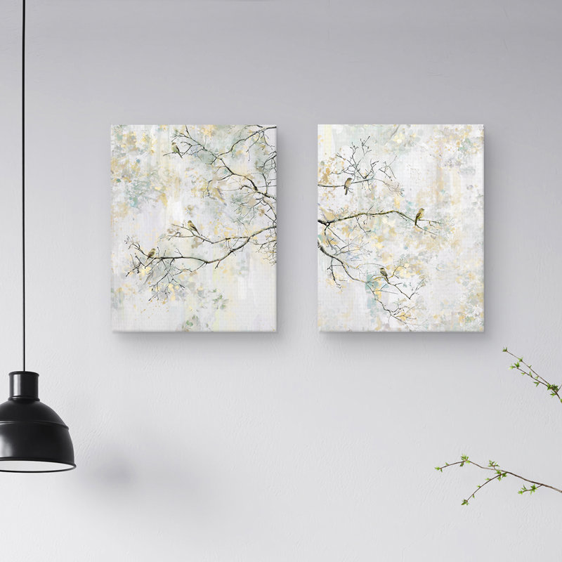 " Perched II-III " 2 - Pieces