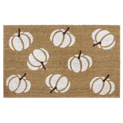 Mix Mats Orange Pumpkins Doormat