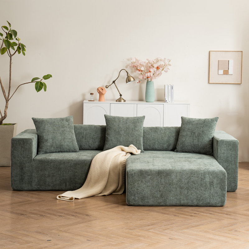 Chenille Modular Sectional Sofa