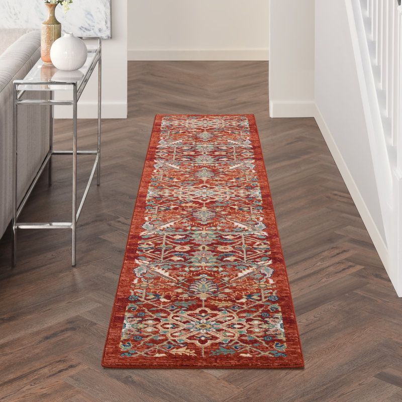 Tapis ivoire Briana, Tapis de couloir 2 pi 3 po x 10 pi