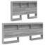  Storage Headboard With Shelf 120 Cm Engineered Wood-1527617522-1527617531