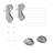 Maple Wood Removable No Wheel Ladder-105889569-105889570