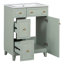 Meuble-lavabo 24 po avec comptoir en céramique-996646094-996646092