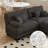 Modular Sectional Sofa Cloud Couch, Deep Seat L Shaped Couch, Modern Sectional Couches For Living Room, Comfy Soft Chenille Loveseat Sofa With 4 Pillows, Small Couches For Small Spaces-1655253709