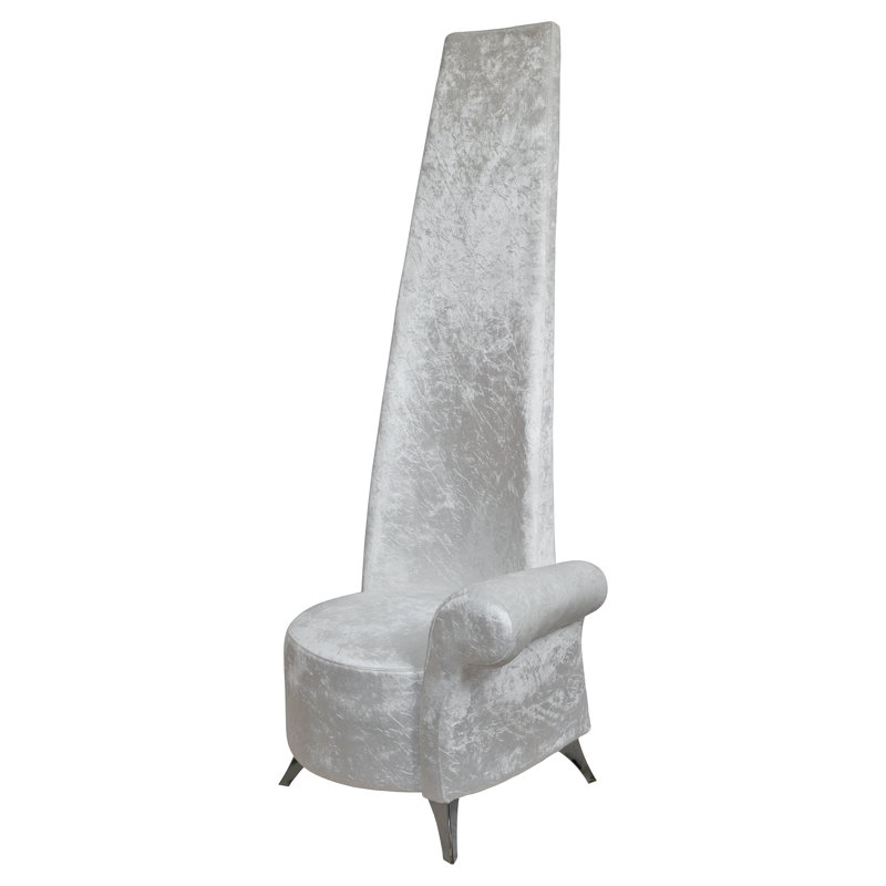Duckett Upholstered Armchair, Silver Crush