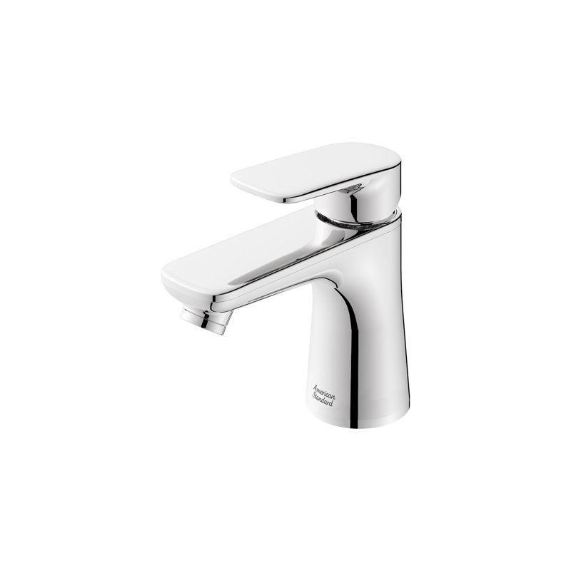 Single-Hole Single-handle Bathroom Faucet with Drain Assembly, Chrome