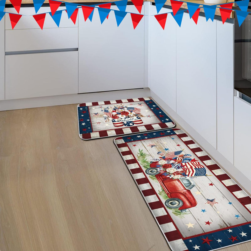 Barnathan Water Resistant Non-Skid Kitchen Mat