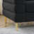 Ours en peluche noir est en rupture de stock