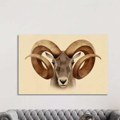 Urial by Dieter Braun - Print on Canvas