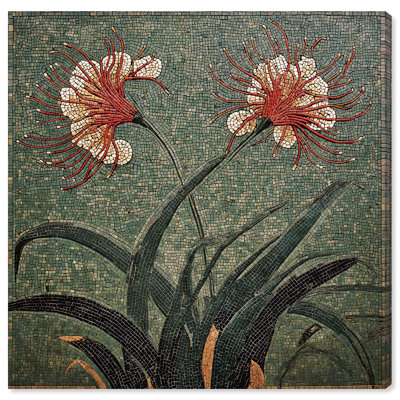 "Timeless Flower III", reproduction d'art rétro sur toile par Art Remedy