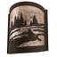 Eamon 1 - Light Flush Mounted Sconce