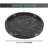 Handmade Marble 10" Round Tray Black