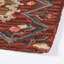 Laughlin Wool Oriental Area Rug in Red/Beige-2022945220