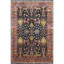 Wool Oriental Area Rug in Blue/Red/Beige/Gold-1517627844