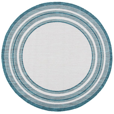 Chapa Machine Woven Striped Area Rug