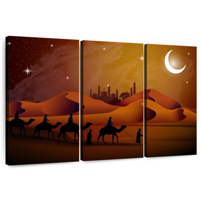 Alvord Moonlit Camel Caravan