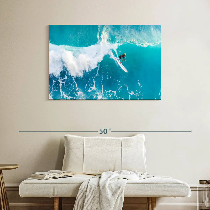 Senne Crest Wave Surfing, 26" H x 39" W
