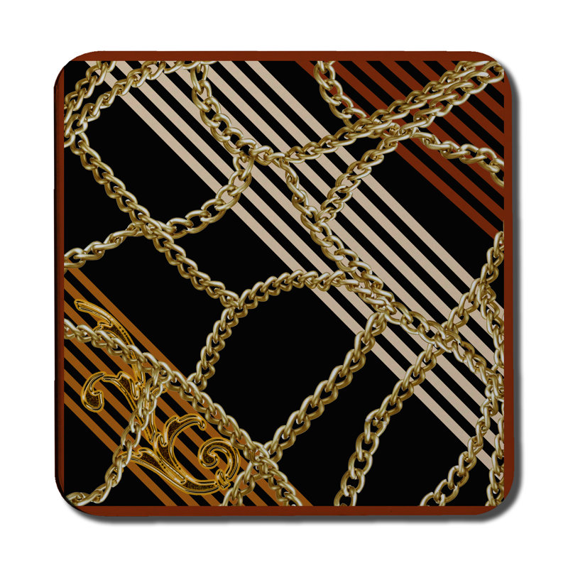 Square 6 Piece Coaster Set