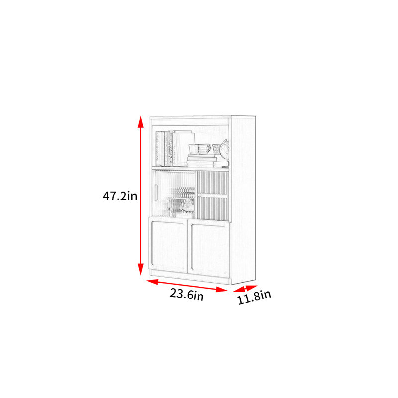 Callum, (2 tablettes) H 47,2 po x l 23,6 po x P 11,8 po