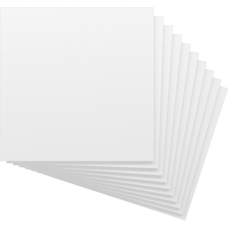 PVC Hobby Boards, 23.75" H  x 23.75" W  x 0.5" D