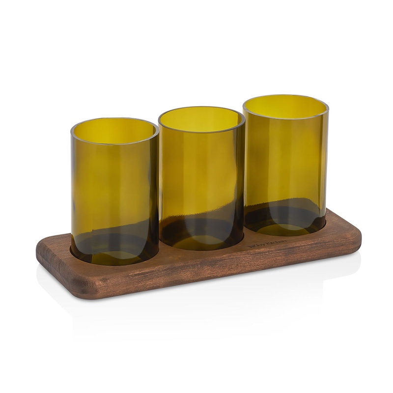 Wood Tabletop Tealight Holder