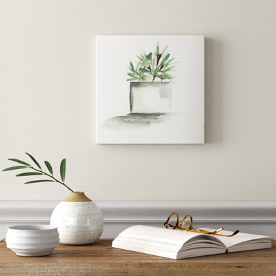 « aquarelle-cactus still life iv », peinture