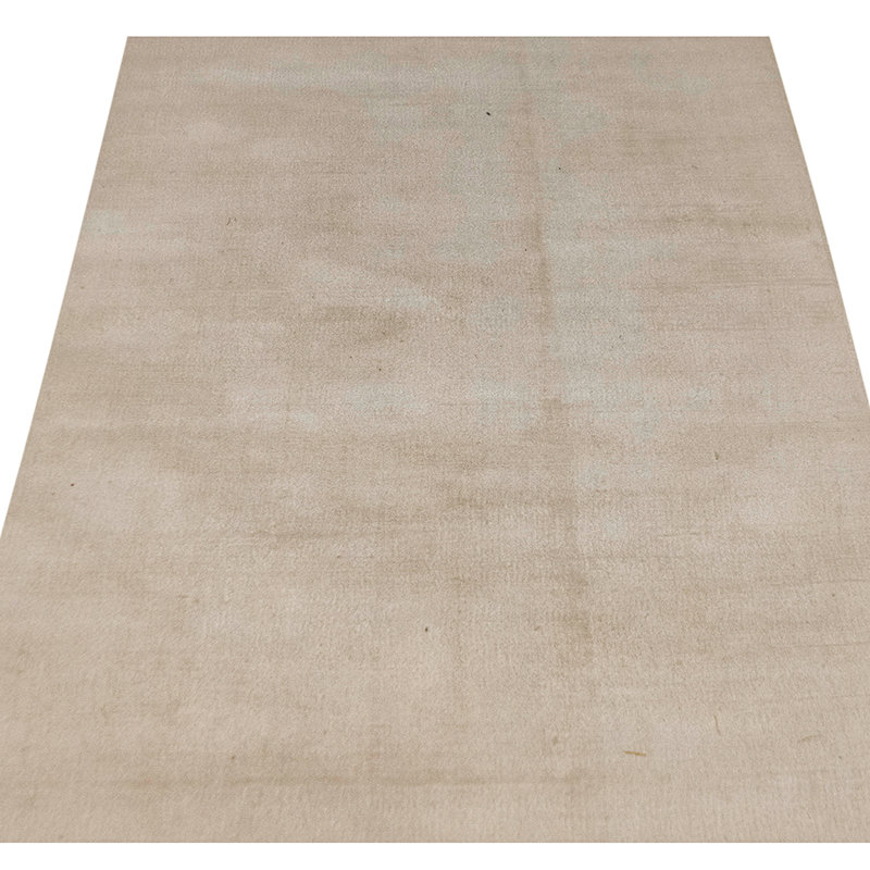 Tapis blanc noué à la main de haute qualité