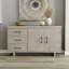 Bartel 60" Solid Wood Server Cabinet with 3 Drawers