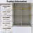 56-60 "W X 60" H Frameless Sliding Shower Door In Brushed Gold Finish-116985548