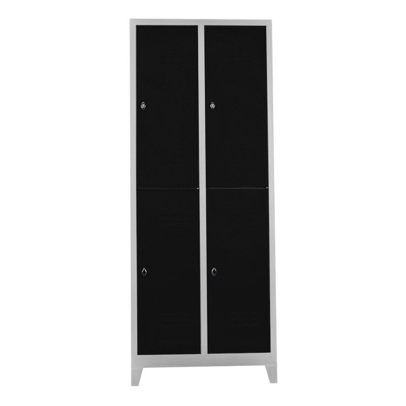 Armoire de rangement Locker, H 78,7 po x l 31,1 po x P 15,7 po, Noir