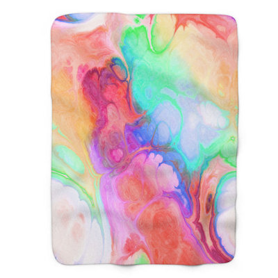 Bright Spirals - 1 Piece Blanket