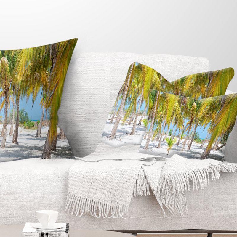 Landscape Reversible Throw Pillow