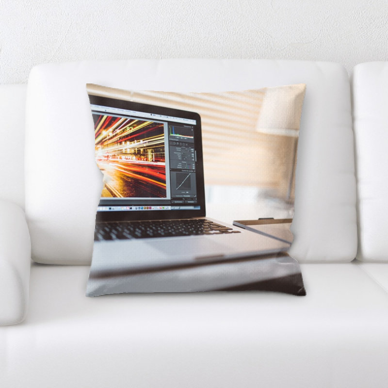 Coussin décoratif computer