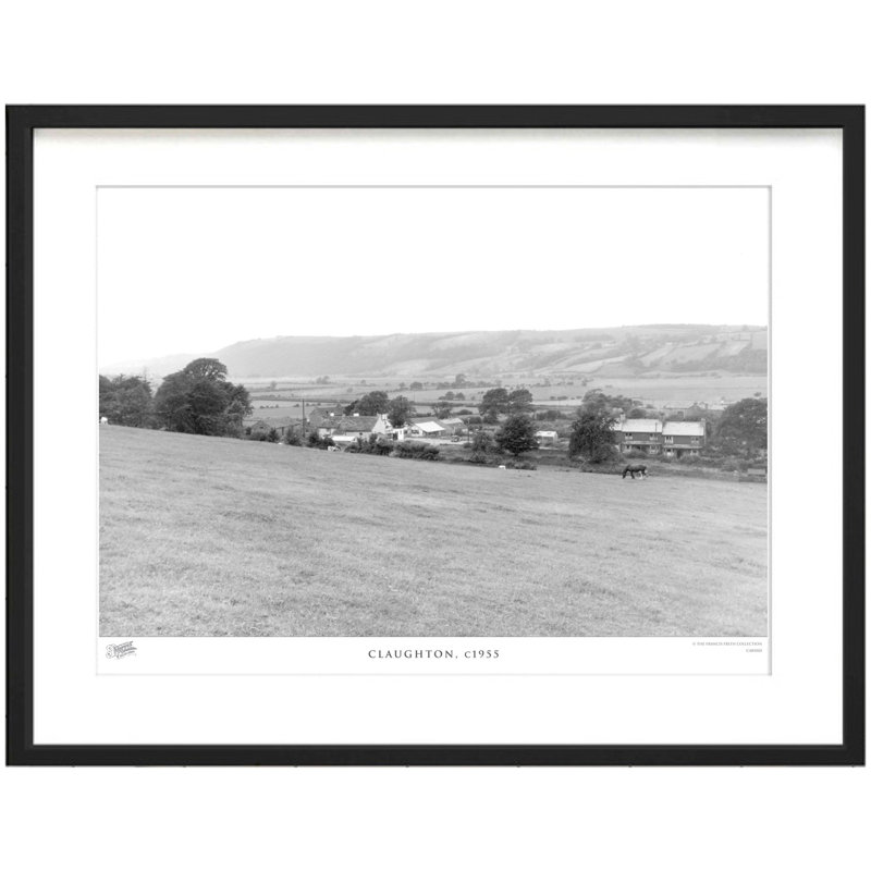Claughton, C1955 - Single Picture Frame Print, 28cm H x 36cm W x 2.3cm D