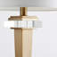 Lampe de table en laiton Statuette