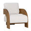 Maravi Upholstered Occasional Chair, Beige