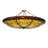 Leyburn Glass Semi Flush Mount
