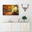 Autumn Forest Painting - Wrapped Canvas-56654654