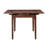 33.5" Square Solid Wood Counter Height Dining Table